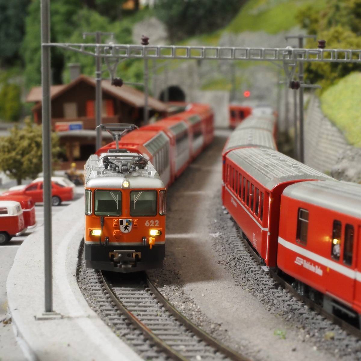 Swiss Rhaetian Railway Layout