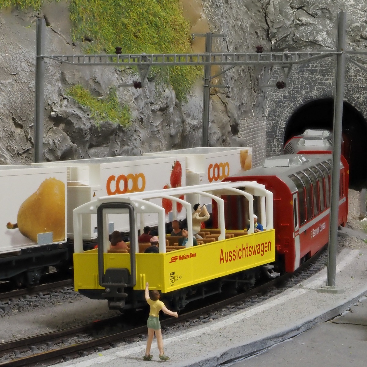 Swiss Rhaetian Railway Layout
